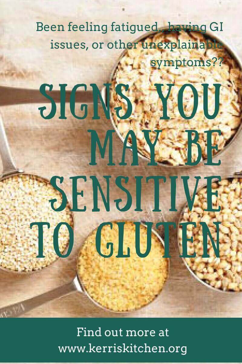Signs you May be Sensitive to Gluten