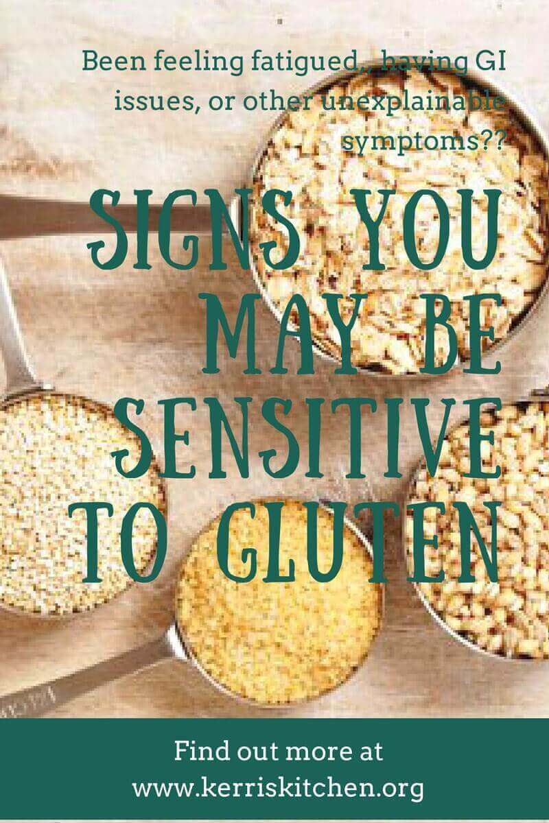 Signs you May be Sensitive to Gluten